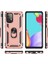 Bfs Samsung Galaxy A32 Kılıf Sofya Yüzüklü Silikon Kapak - Rose 3