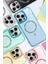 Bfs Apple iPhone 14 Live Diamond Magsafe Kapak - Sarı 2