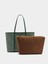 Içi Çıkabilir Baskılı Shopper Omuz Çantası 2