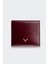 Hakiki Deri, El Yapımı, Kadın Kartlık, 4 Kart Yuvalı, 5501 Bordo 1