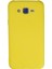 Bfs Samsung Galaxy J7 Kılıf Nano Içi Kadife Silikon - Sarı 1