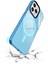Bfs iPhone 12 Pro Max Kılıf Beta Magneticsafe Silikon - Mavi 4