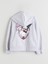 Yeni Sezon Kapüşonlu Hello Kitty Baskılı Kız Çocuk Fermuarlı Sweatshirt 1