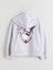 Yeni Sezon Kapüşonlu Hello Kitty Baskılı Kız Çocuk Fermuarlı Sweatshirt 4
