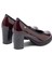 Kadın Topuklu/ Stiletto 4L5863DS Donna Serena 5863DS Slıde Naplack Bordeaux 4