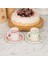 Kitchen Bon Appetit Amour 4 Parça Kahve Fincan Takımı - Renkli 2