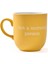 Not A Morning Person Kupa - Sarı - 400 ml 2