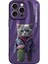 Bfs iPhone 14 Pro Kılıf Crew Desenli Kapak - Kedi 1