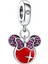 925 Ayar Gümüş Disney Puantiye Fiyonklu Minnie Charm 1