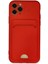 Bfs iPhone 11 Pro Kılıf Kelvin Kartvizitli Silikon - Kırmızı 1