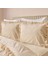 Soft Sabal Çift Kişilik Nevresim Takımı - Ekru 2