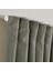 Lenda Fon Perde / 2 Kanat Açık Gri Yeşil 140 x 300 cm Işık Filtreleyici Pamuk 4