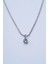 Droplet Silver Çelik Kolye 4