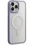 Bfs iPhone 15 Pro Max Kılıf Room Magneticsafe Silikon - Lila 1