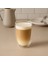 Çift Cidarlı Latte Bardağı - Şeffaf - 450 ml 1