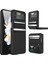 Bfs Samsung Galaxy Z Flip 4 Kılıf Belt Flip Kapak - Siyah 1