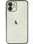 Bfs iPhone 12 Kılıf Razer Lensli Silikon - Siyah 1