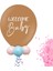 18" Cinsiyet Partisi Balon Kiti -Karamel Pink- 2