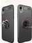 Bfs iPhone Xr Kılıf Range Yüzüklü Silikon - Siyah-Kırmızı 3