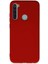Bfs Xiaomi Redmi Note 8 Kılıf Nano Içi Kadife Silikon - Kırmızı 1