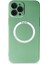 Bfs iPhone 12 Pro Kılıf Jack Magneticsafe Lens Silikon - Yeşil 1