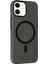 Bfs iPhone 12 Tuna Pc Slim Magsafe Kapak - Siyah 1
