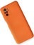 Bfs Xiaomi Redmi Note 10 Kılıf Nano Içi Kadife Silikon - Turuncu 3