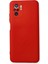 Bfs Xiaomi Redmi Note 10 Kılıf Nano Içi Kadife Silikon - Kırmızı 1