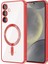 Bfs Samsung Galaxy S23 Plus Kılıf Kross Magneticsafe Kapak - Kırmızı 1