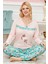 Bayan Uzun Kollu Pijama Takımı Model No 7593 2
