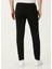 Modern Slimmy Tapered Siyah Jean Pantolon 3