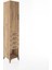 Hyperion Dolap 2 Raflı 4 Çekmeceli Tek Askılı 44X44X221 Çam-Çam 2