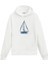Yelkenli Tasarım Baskılı Unisex Kapüşonlu Hoodie 1