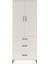 Arges Dolap 2 Raflı 3 Çekmeceli Tek Askılı 88X30X221 Aytaşı-Aytaşı 1