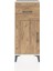 Arges Komodin Tek Raflı Tek Çekmeceli Tek Kapaklı 44X30X106 Aytaşı-Çam 1