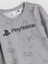 Yeni Sezon Bisiklet Yaka Playstation Baskılı Erkek Çocuk Pijama Takımı 3
