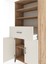Hyperion Dolap 4 Raflı Tek Çekmeceli 2 Kapaklı 88X44X195 Çam-Aytaşı 5