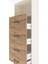 Arges Dolap Tek Raflı 4 Çekmeceli 60X30X163 Aytaşı-Çam 5