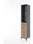 Hyperion Dolap 3 Raflı 5 Çekmeceli 44X44X221 Antrasit-Çam 3