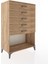 Hyperion Dolap 5 Çekmeceli 88X44X134 Çam-Çam 2