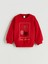 Yeni Sezon Bisiklet Yaka Kız Çocuk Sweatshirt 1