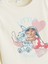 Yeni Sezon Bisiklet Yaka Stitch Baskılı Kız Çocuk Pijama Takımı 3