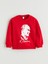 Yeni Sezon Bisiklet Yaka Uzun Kollu Atatürk Baskılı Kız Bebek Sweatshirt 1