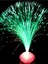 Yılbaşı Işıkları Fiber Optik Gece Lambası LED Işıklı Fiber Ufo Lamba Renkli Pilli LED Işık 3