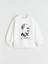 Yeni Sezon Bisiklet Yaka Uzun Kollu Atatürk Baskılı Kız Bebek Sweatshirt 1