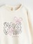 Yeni Sezon Bisiklet Yaka Kız Çocuk Sweatshirt 4