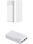 Sz-31 30.000 Mah Beyaz Powerbank 5 USB Çıkışlı Güçlü Pil Gücü ile Taşınabilir 2