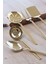(Gold Dine ) Titanyum Gold Servis Takımı 5 Parça 2