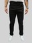 Erkek Enjoy Regular Fit Ligralı Siyah Kot Pantolon 5