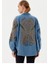 Nakışlı Denim Kimono 1